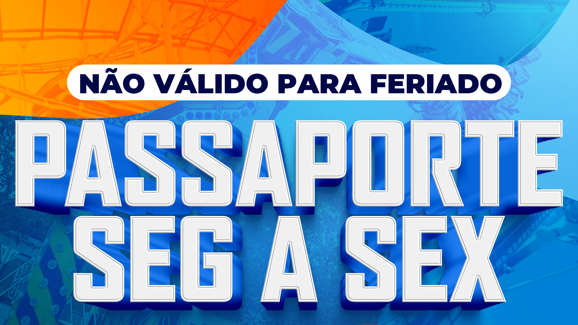 Park Lima | Temporada PAULO AFONSO | Passaporte SEG A SEX (não válido para feriados)